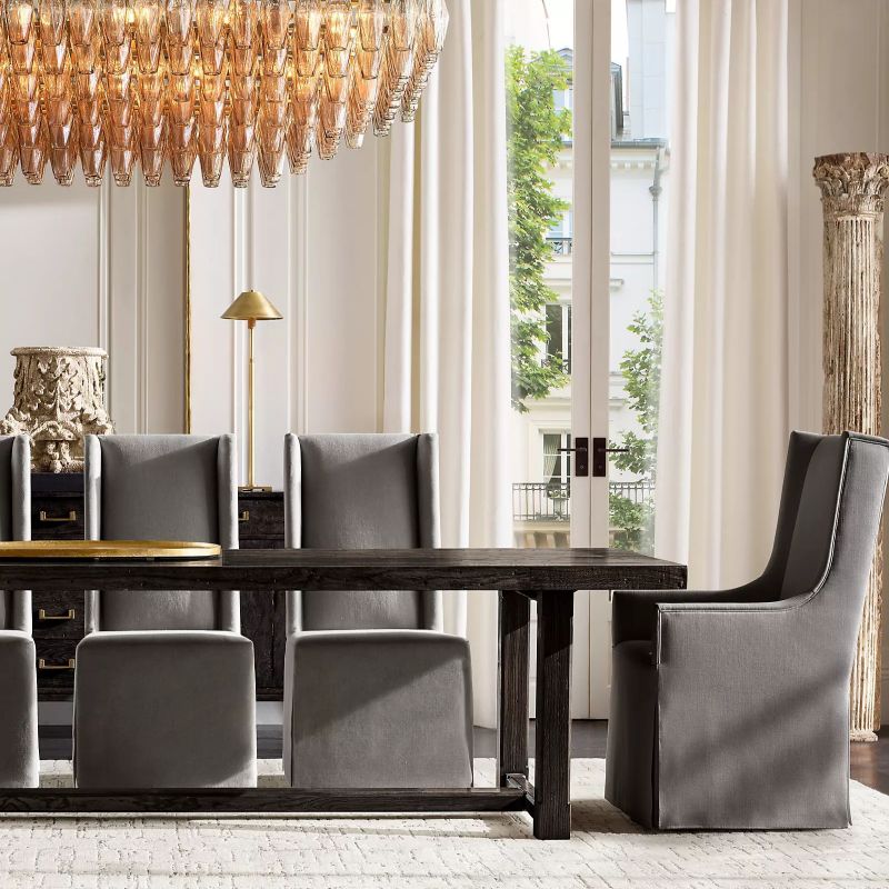 Tara Rectangle Tiered Chandelier 74''W
