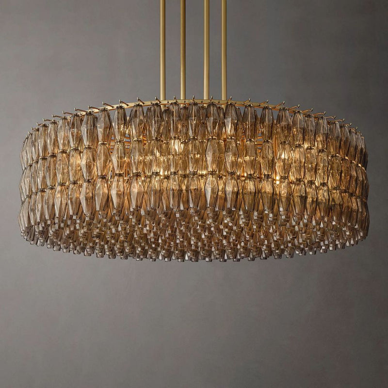 Tara Round Chandelier 62''D