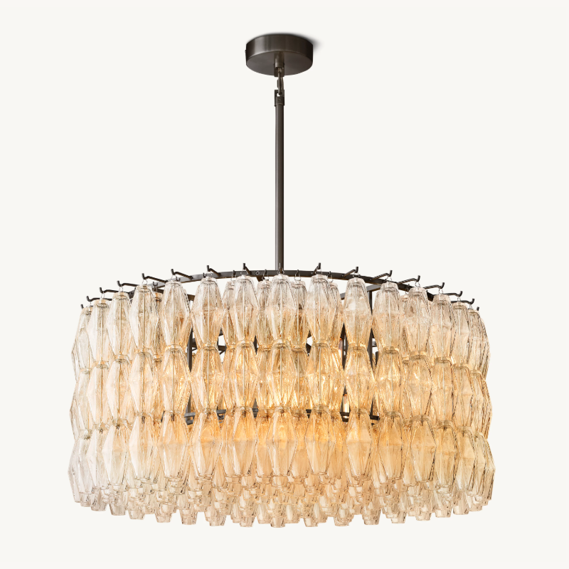 Tara Round Chandelier 37''D