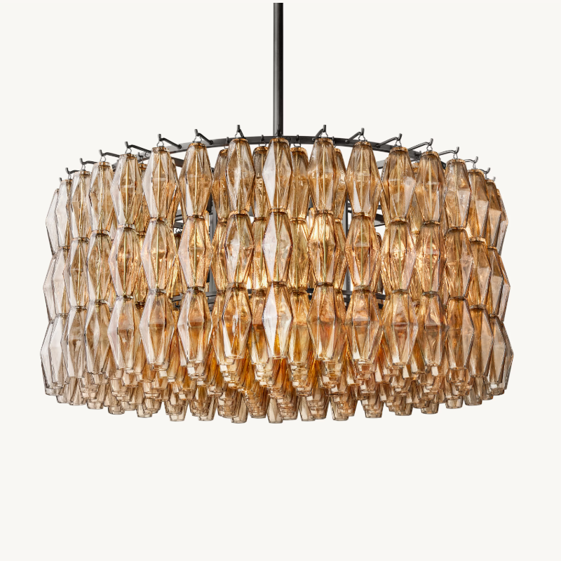 Tara Round Chandelier 37''D