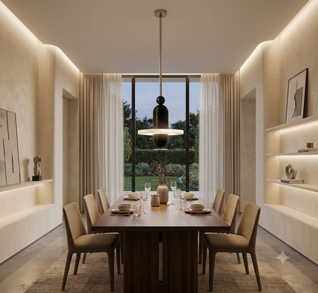 Illuminating Elegance: The Transformative Design of the MEDIAN MONO PENDANT Ø11"