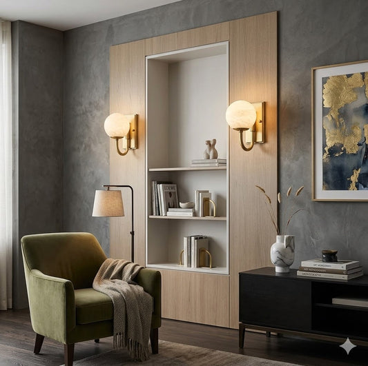 How One Pair of Sconces Reimagined My Reading Nook