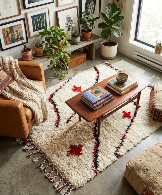 The Ultimate Guide to Elevating Your Space with the Nordic Cloud Hand-Tufted High-Pile Pure Wool Rug