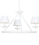 Montferrat Leaf Chandelier 3 Light