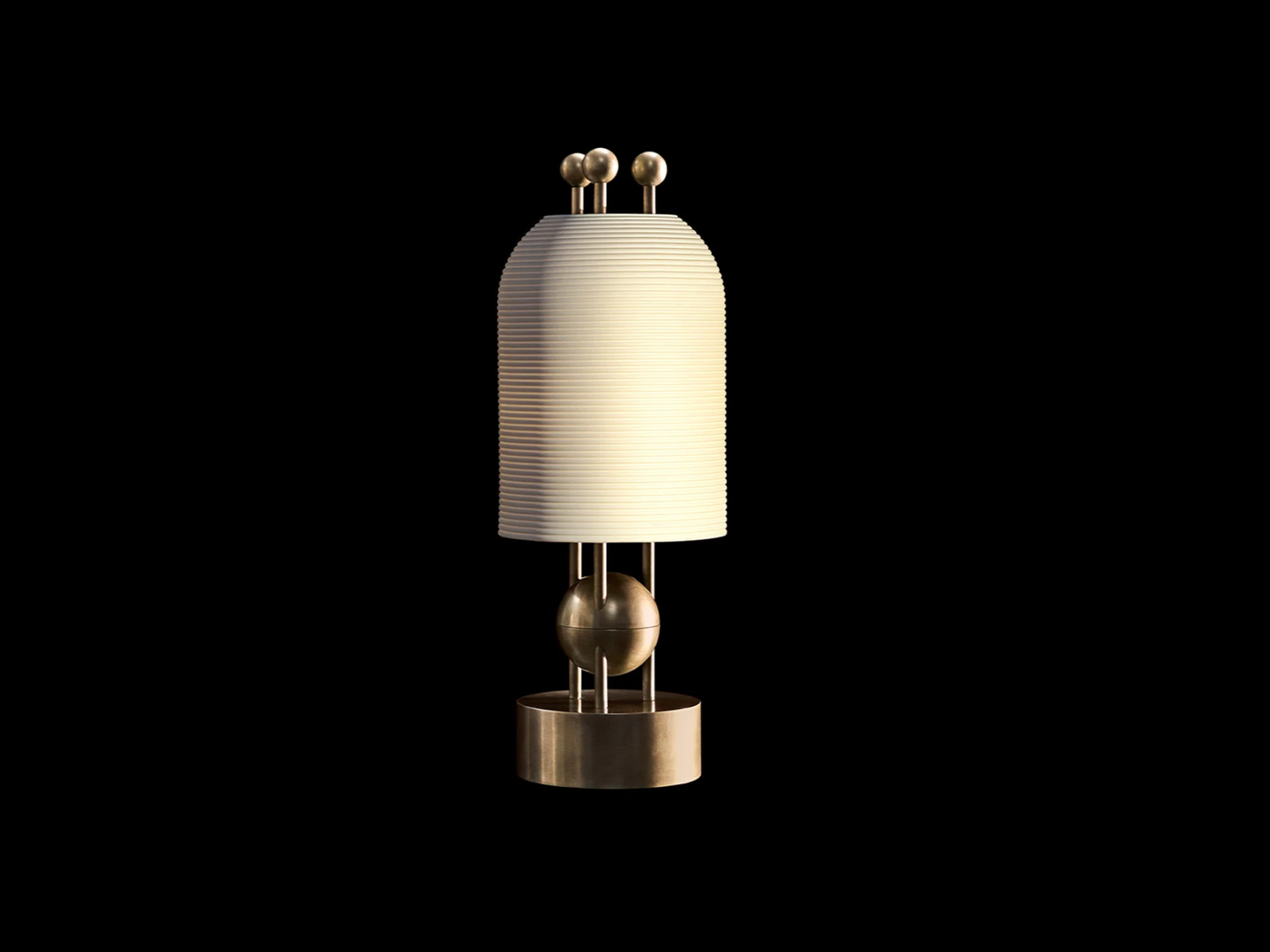 LANTERN TABLE LAMP H25.5” x Ø9"