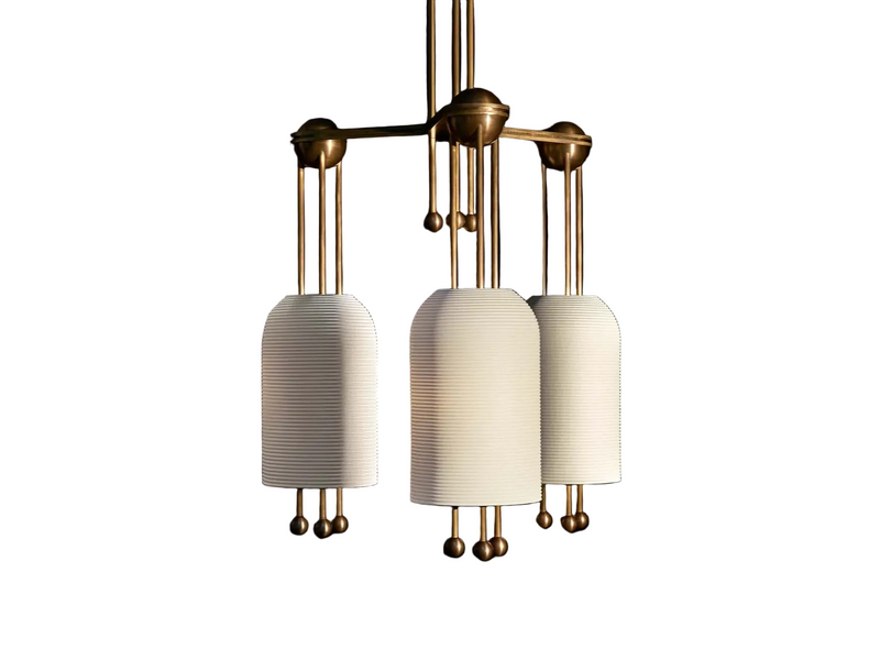 LANTERN 3 PENDANT Ø32”