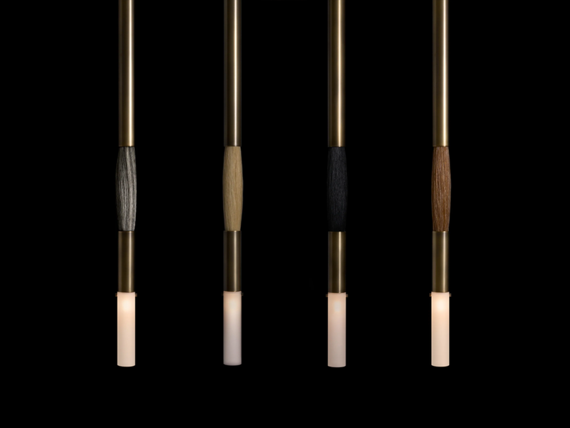 HORSEHAIR 1 PENDANT H23.75"