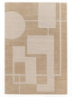 Linear Abstract Hand-Tufted New Zealand Wool Rug