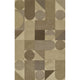 Geo-Harmony Hand-Tufted NZ Wool & Viscose Sculptural Rug