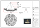 Ginkgo Round Chandelier Custom