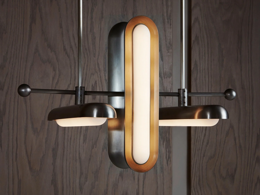 CIRCUIT 4 PENDANT / ALTERNATING W27.5" x D18" x H18"