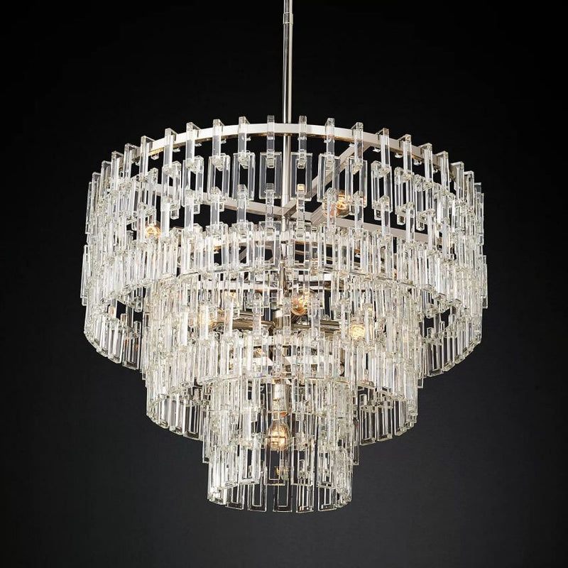 Nigel Tiered Round Chandelier 36''