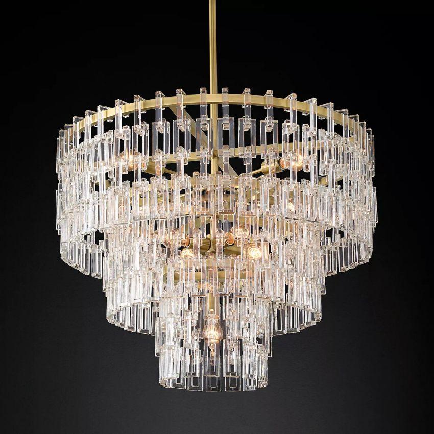 Nigel Tiered Round Chandelier 36''