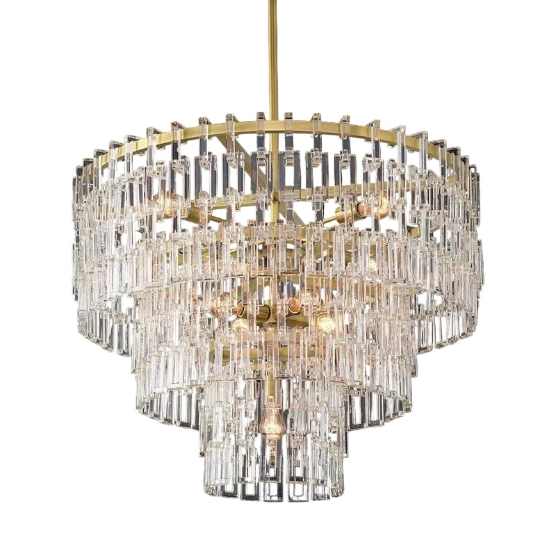 Nigel Tiered Round Chandelier 36''