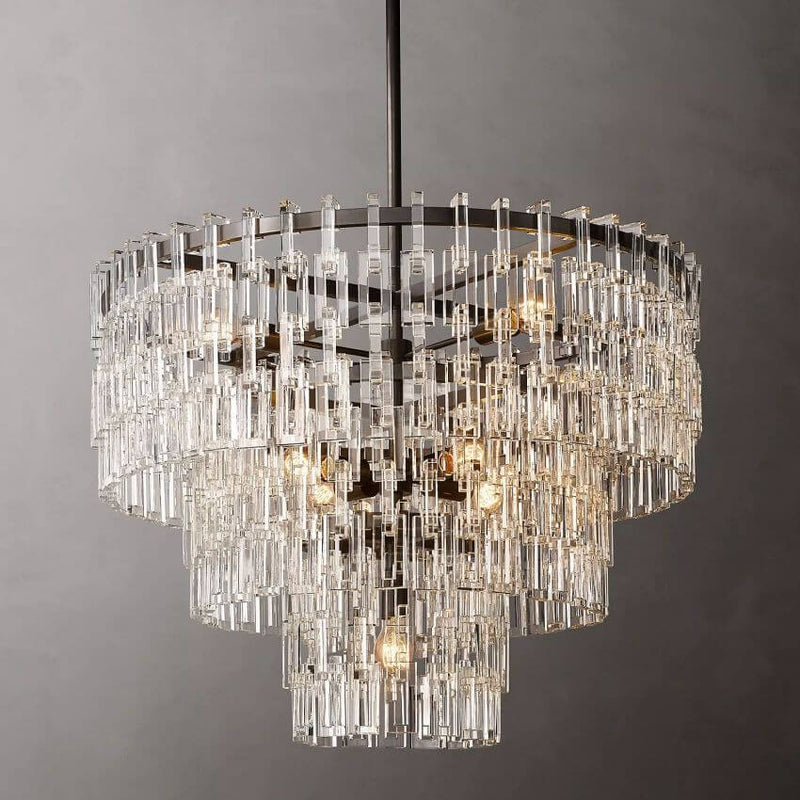 Nigel Tiered Round Chandelier 36''