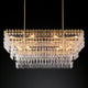 Nigel Rectangle Tiered Chandelier 62''W