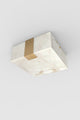 Ponti Alabaster Flush Mount 1C BB