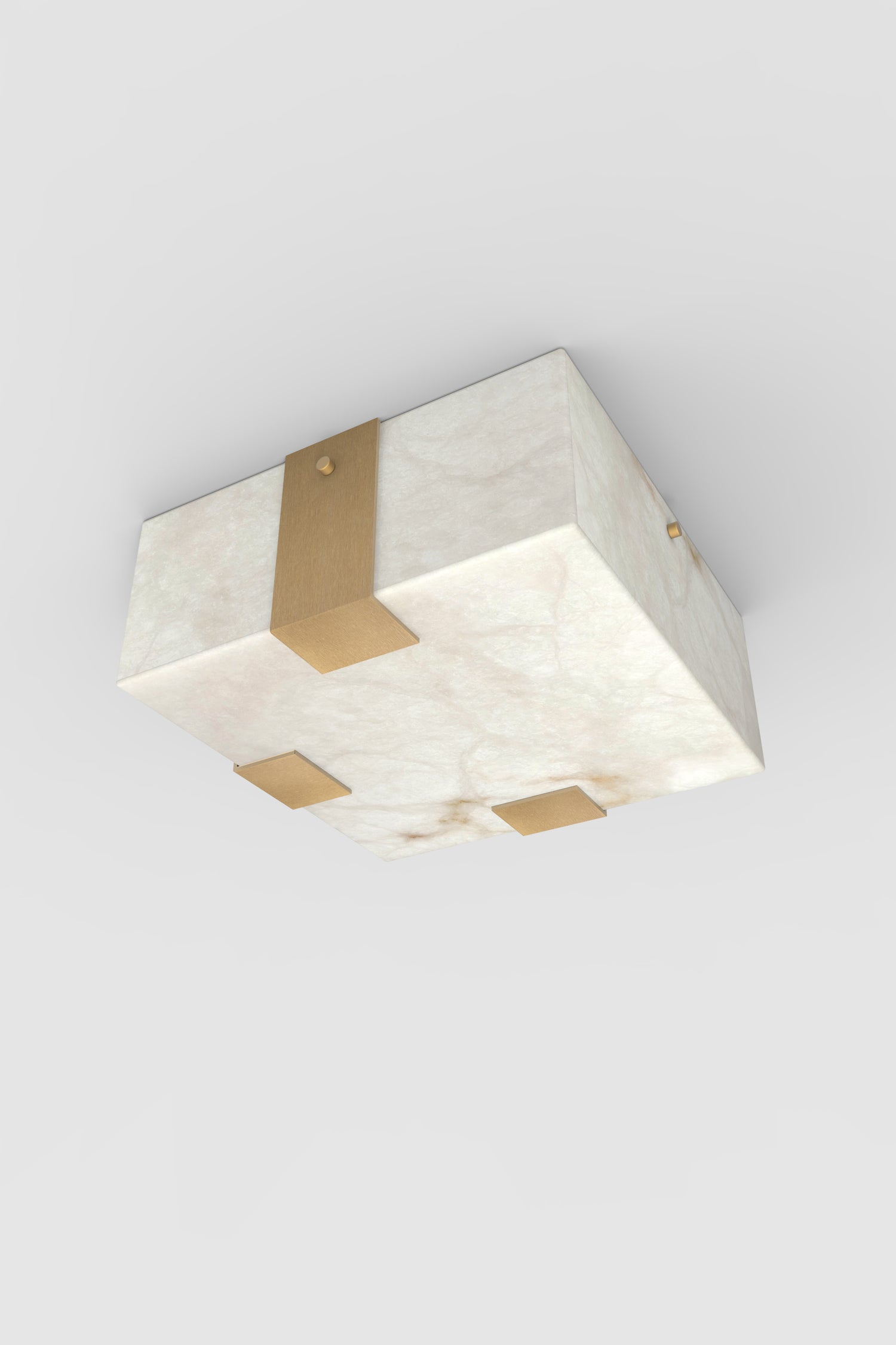 Ponti Alabaster Flush Mount 3C BB