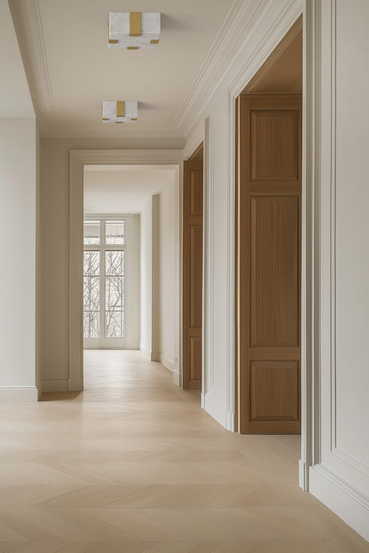 Ponti Alabaster Flush Mount 4C BB