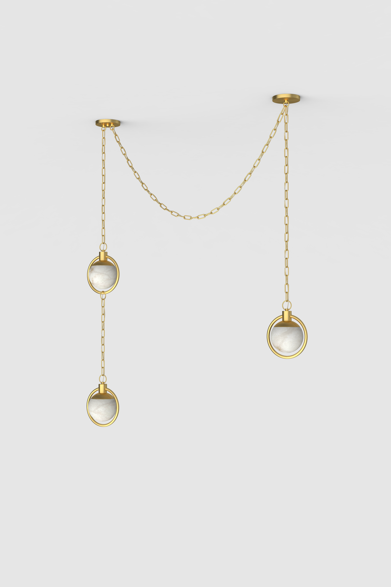 Trento Alabaster Chandelier 2 BB