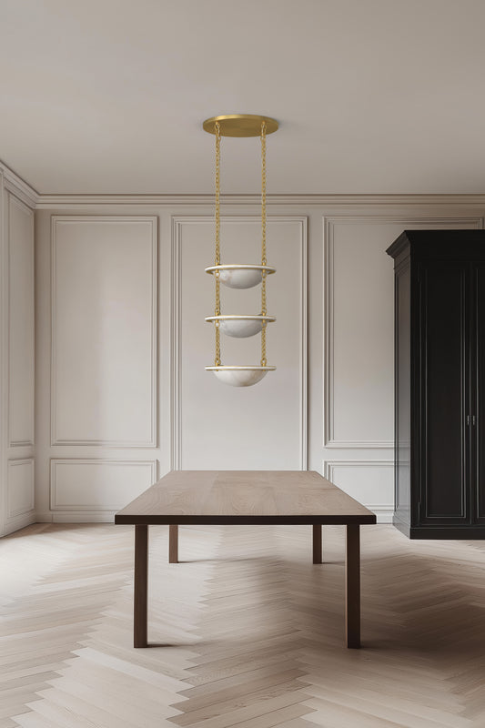 Vara Alabaster Chandelier 3 Small BB