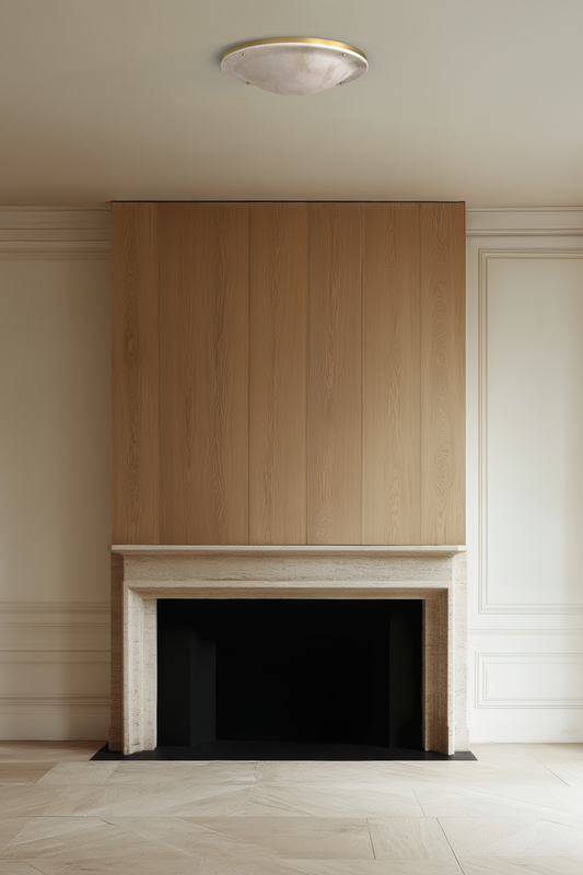 Vara Alabaster Flush Mount BB