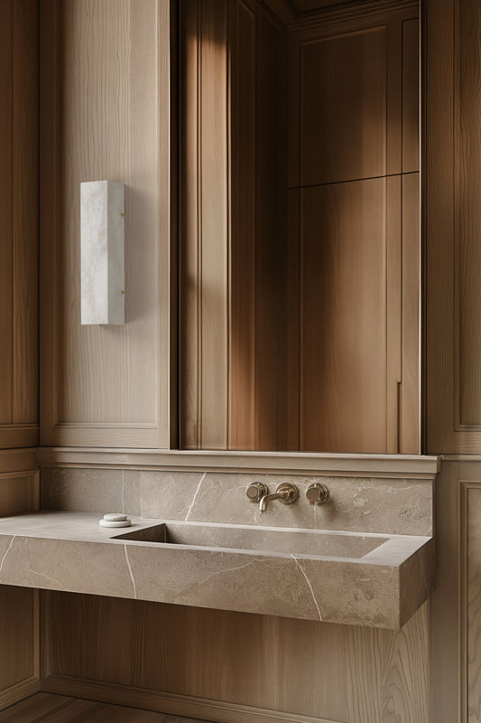 Ponti Alabaster Sconce BN