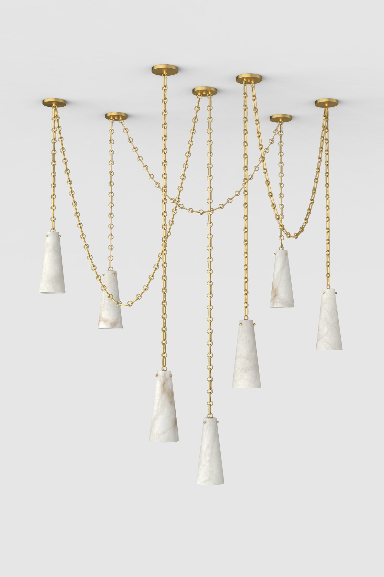 Lucca Alabaster Chandelier 7 BB