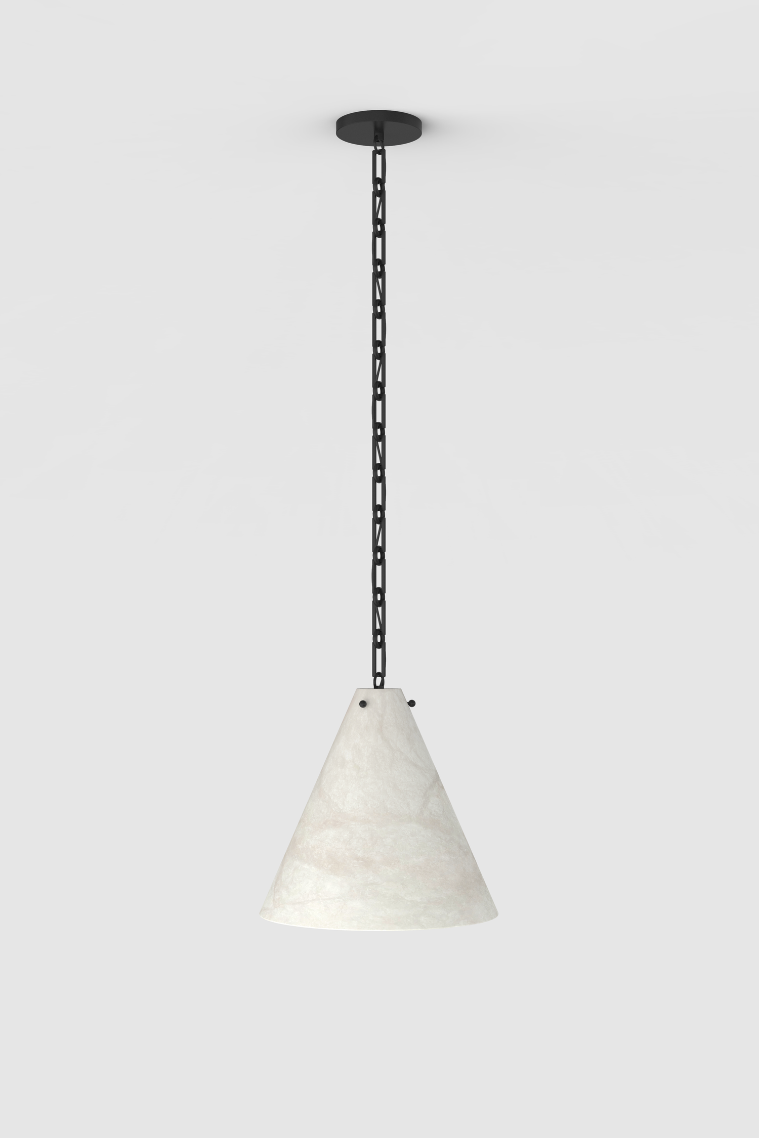 Lucca Alabaster Pendant 2 BLK