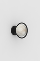 Trento Alabaster Sconce BLK