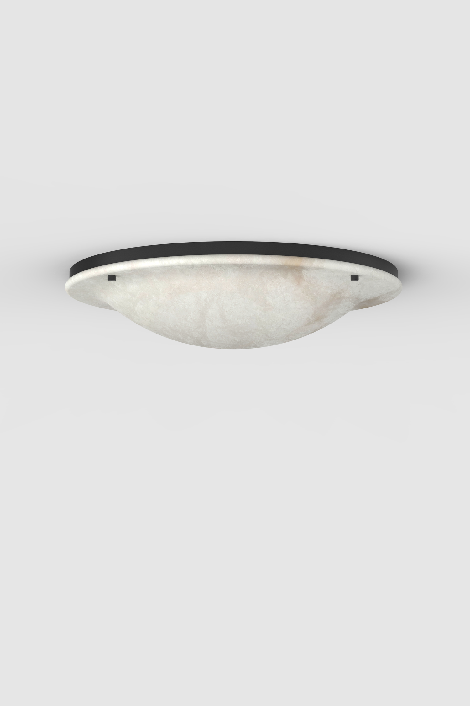 Vara Alabaster Flush Mount BLK