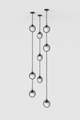 Trento Alabaster Chandelier 3 BLK
