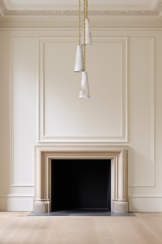 Lucca Alabaster Pendant 3 BB