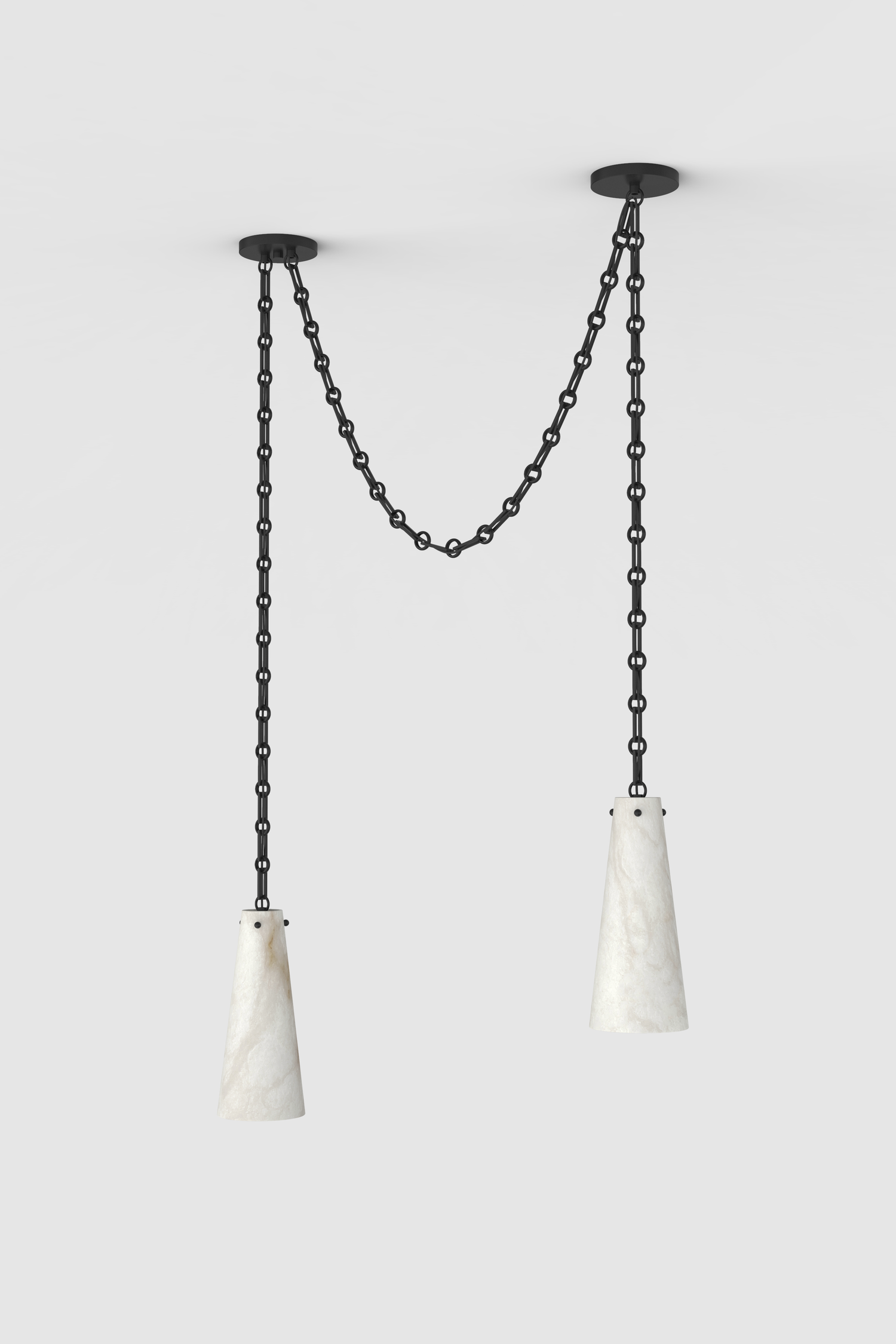 Lucca Alabaster Chandelier 2 BLK