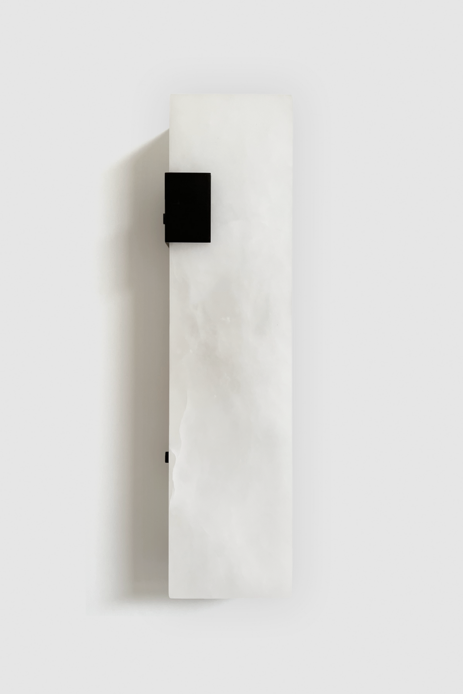 Ponti Alabaster Sconce 1C BLK