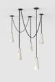 Lucca Alabaster Chandelier 5 BLK