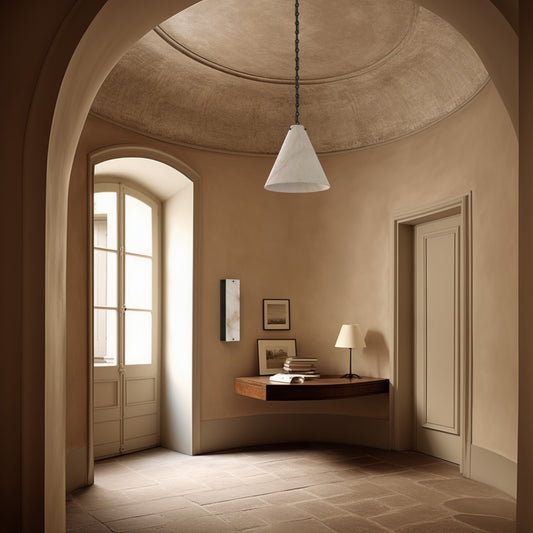 Lucca Alabaster Pendant 2 BLK