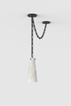 Lucca Alabaster Pendant 1S BLK