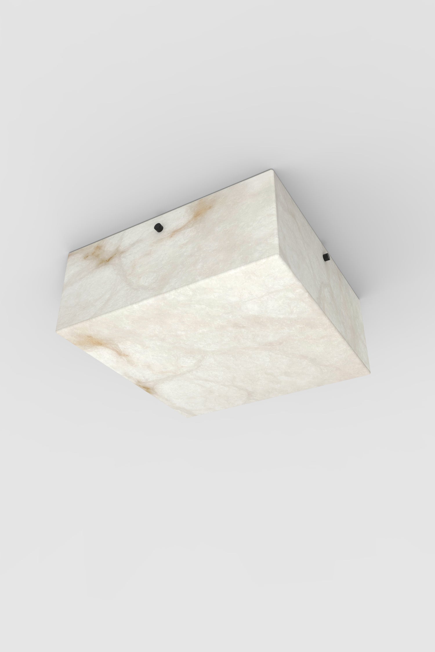 Ponti Alabaster Flush Mount BLK