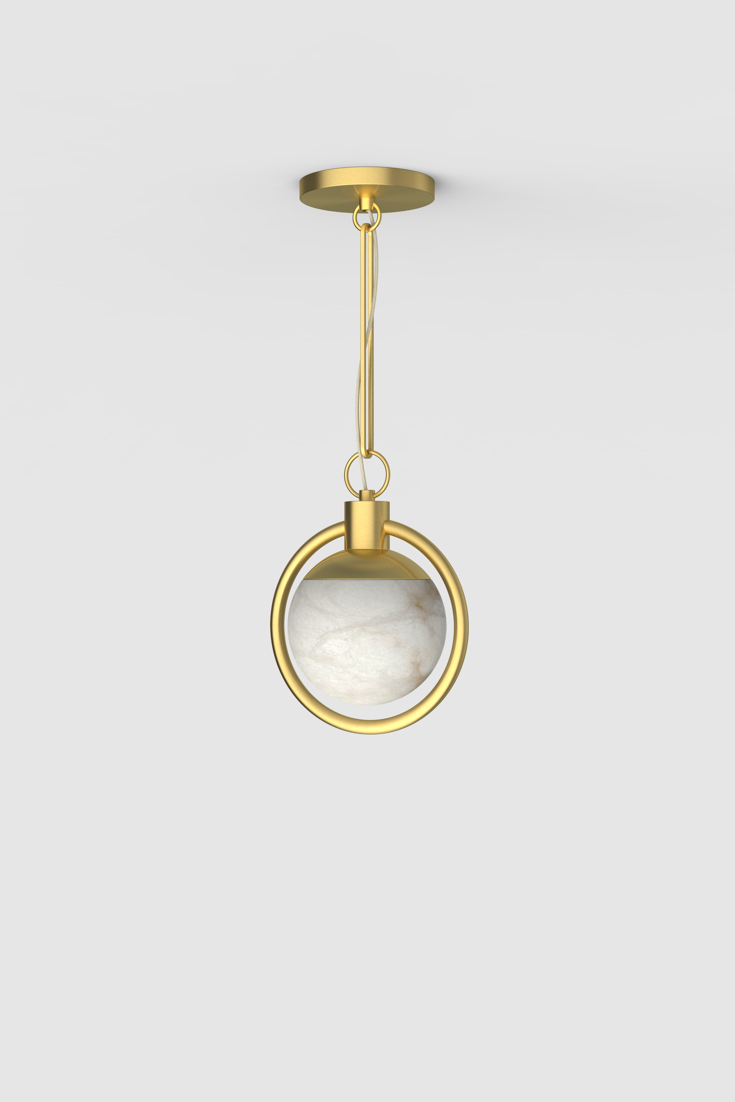 Trento Alabaster Flush Mount BB