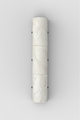 Nova Alabaster Sconce BLK