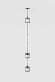 Trento Alabaster Pendant 2 BLK