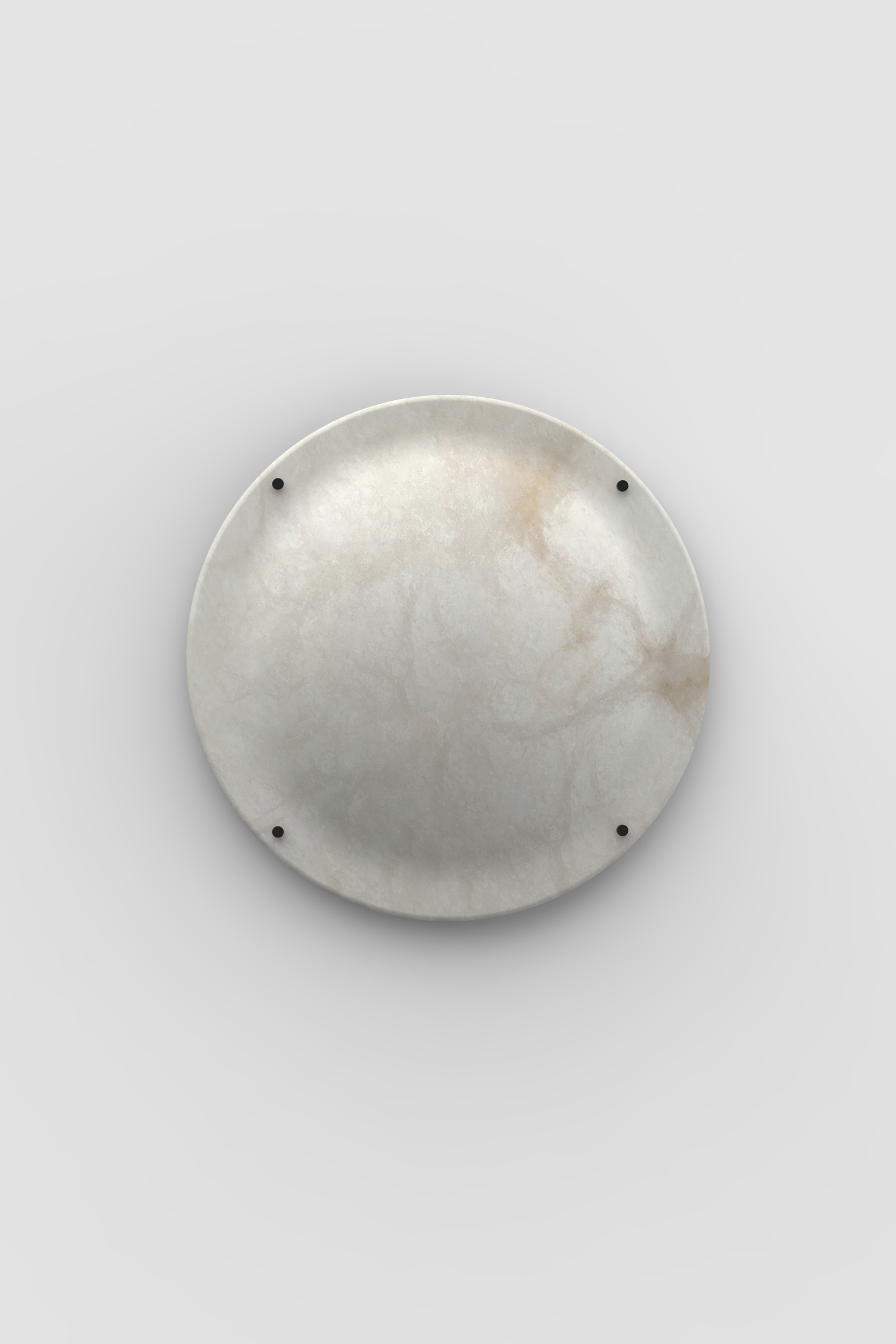 Vara Alabaster Sconce BLK