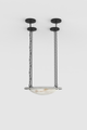 Vara Alabaster Chandelier 1 BLK