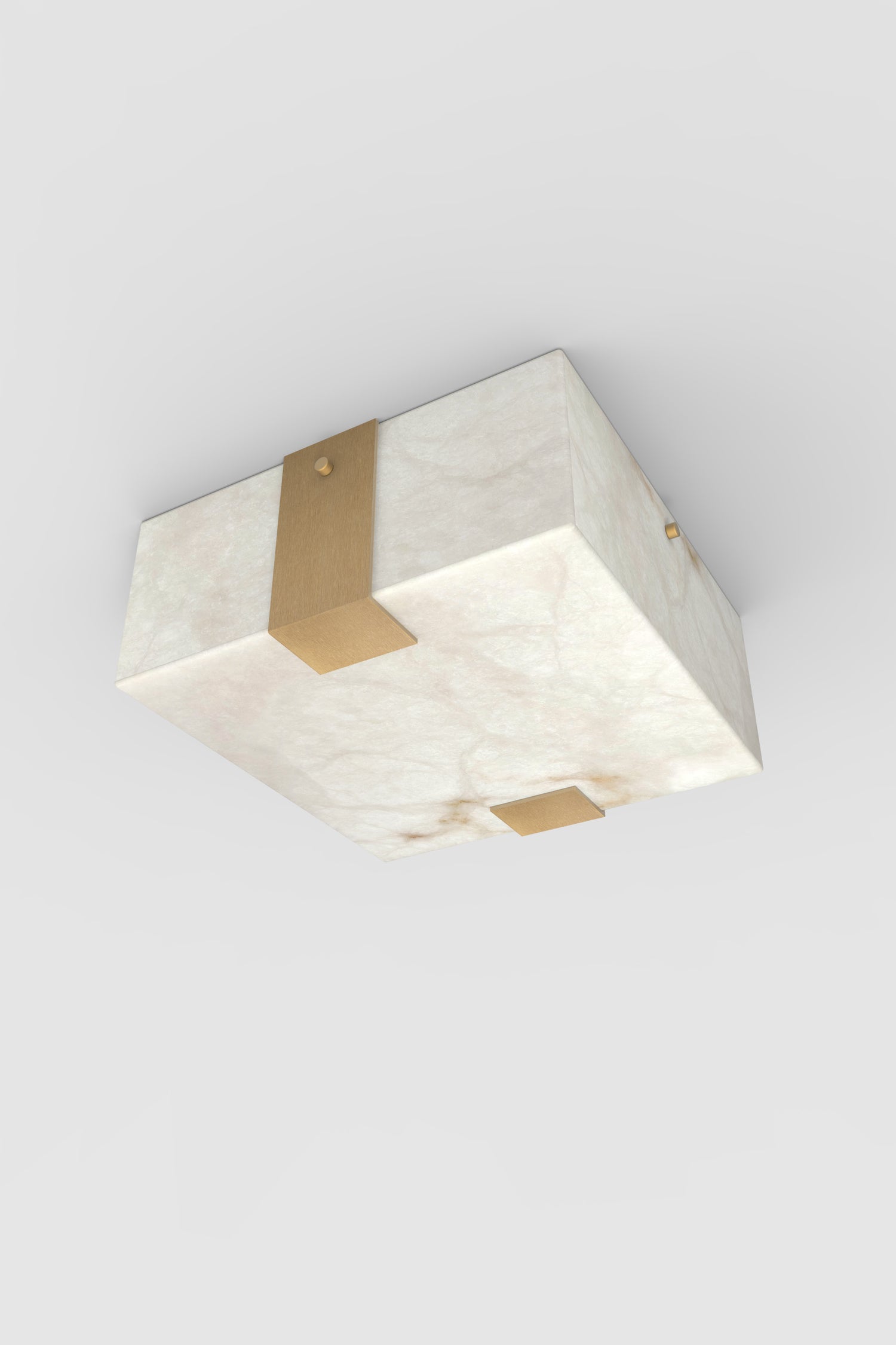 Ponti Alabaster Flush Mount 2C BB
