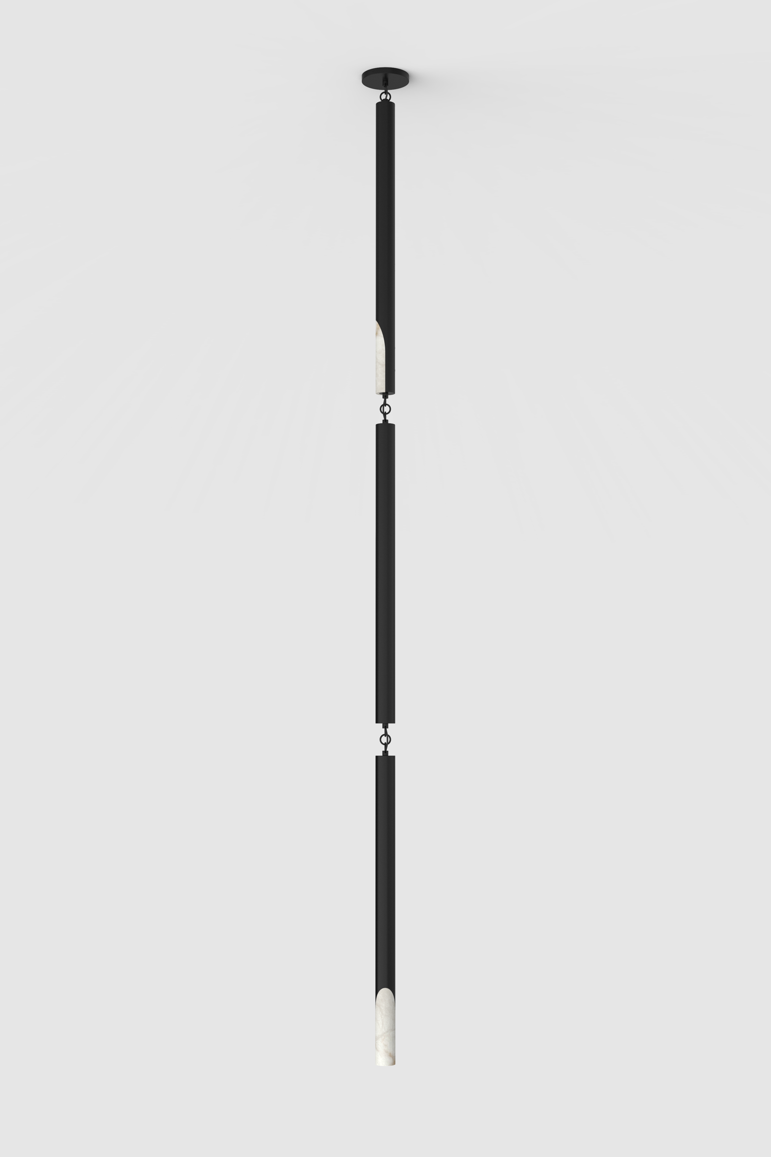 Siena Alabaster Pendant V3 BLK