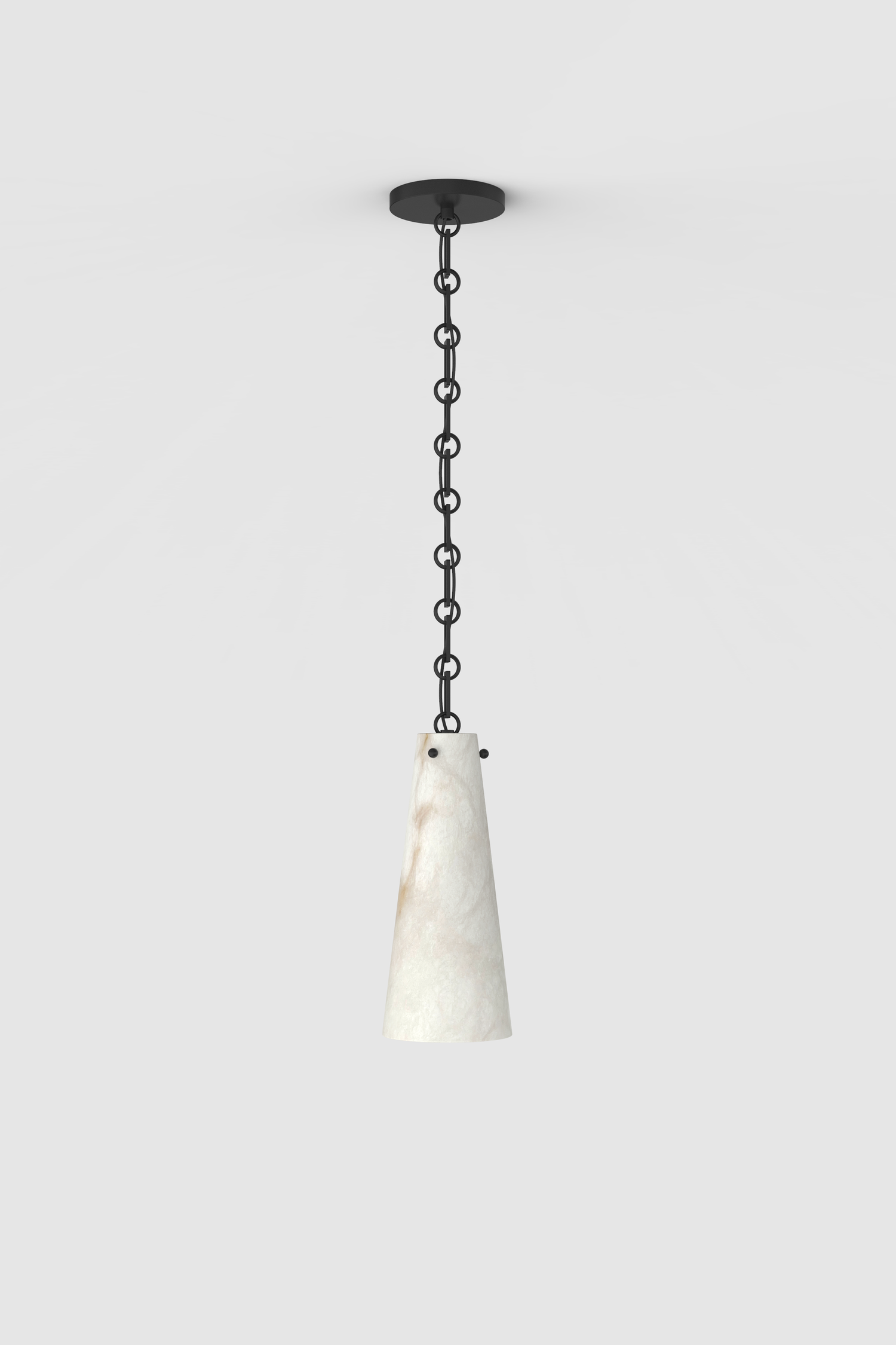 Lucca Alabaster Pendant 1 BLK