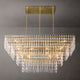 Nigel Rectangle Tiered Chandelier 71''W