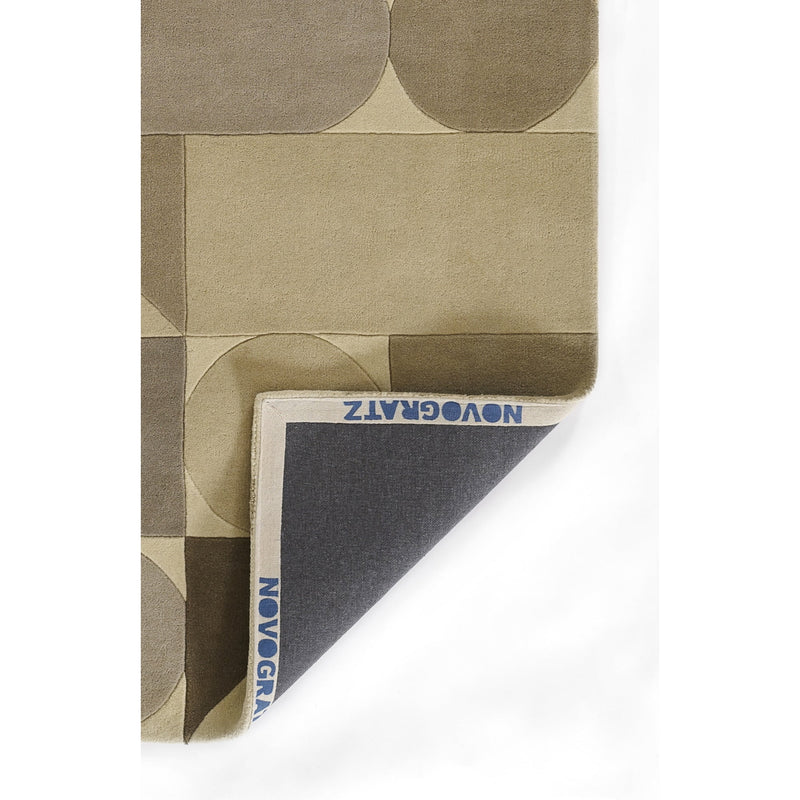 Geo-Harmony Hand-Tufted NZ Wool & Viscose Sculptural Rug