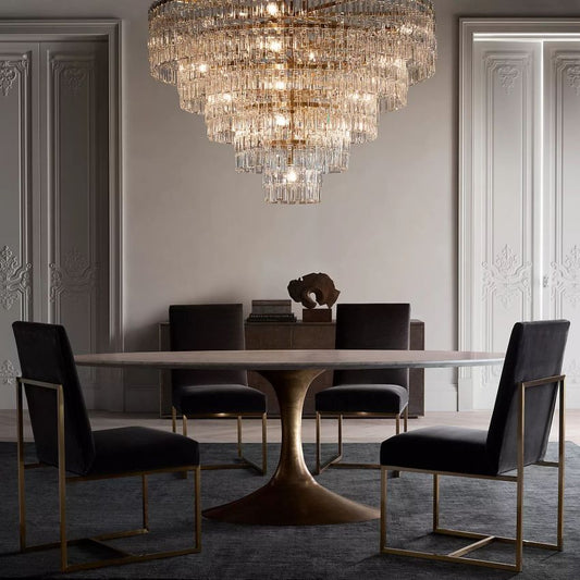 Nigel Tiered Round Chandelier 60''